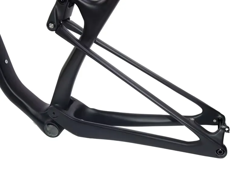 Carbon Fiber Frame Mountain Bike Bicycle Softtail Shock Thru Shaft 29er off-Road Speed Drop 27.5er