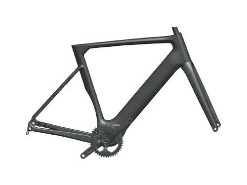 Electric Carbon Road Bike Bafang 700c Road E-Bike Frame