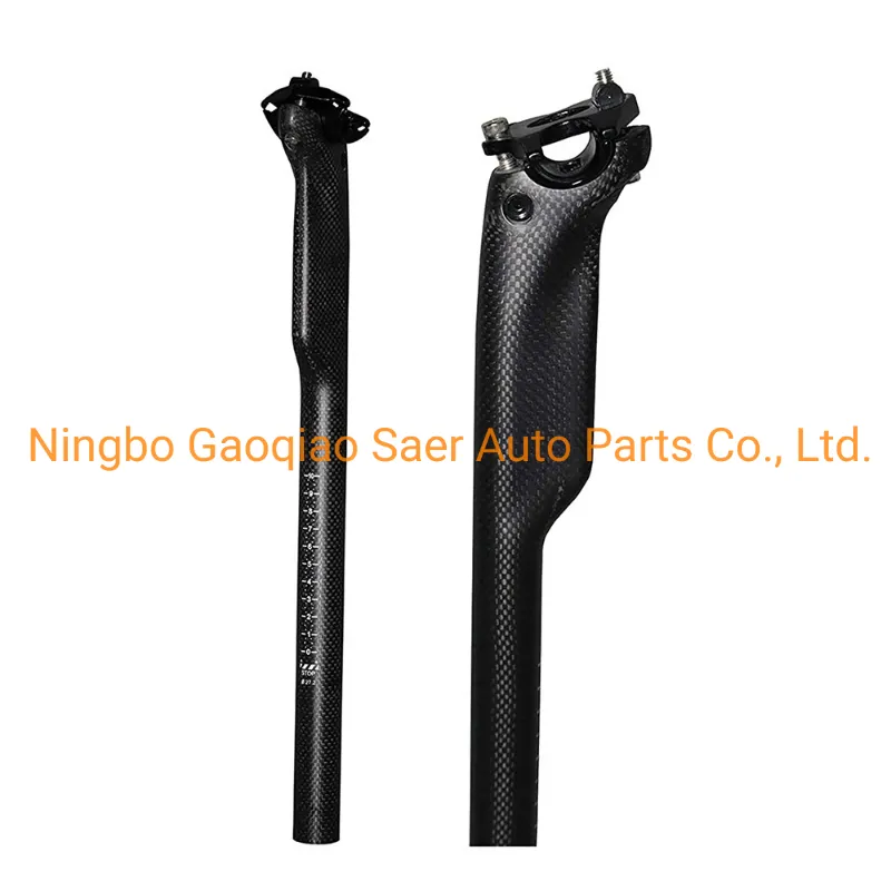 Factory Outlet Bicycle Carbon Fiber Seatpost Windproof Seatpost 27.2/30.8/31.6mm