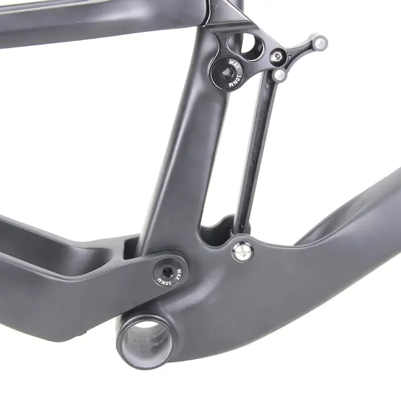 Full Suspension MTB Carbon Frame Fit for 27" 29.5" Tire Mountain Bicycle Carbon Frame Set