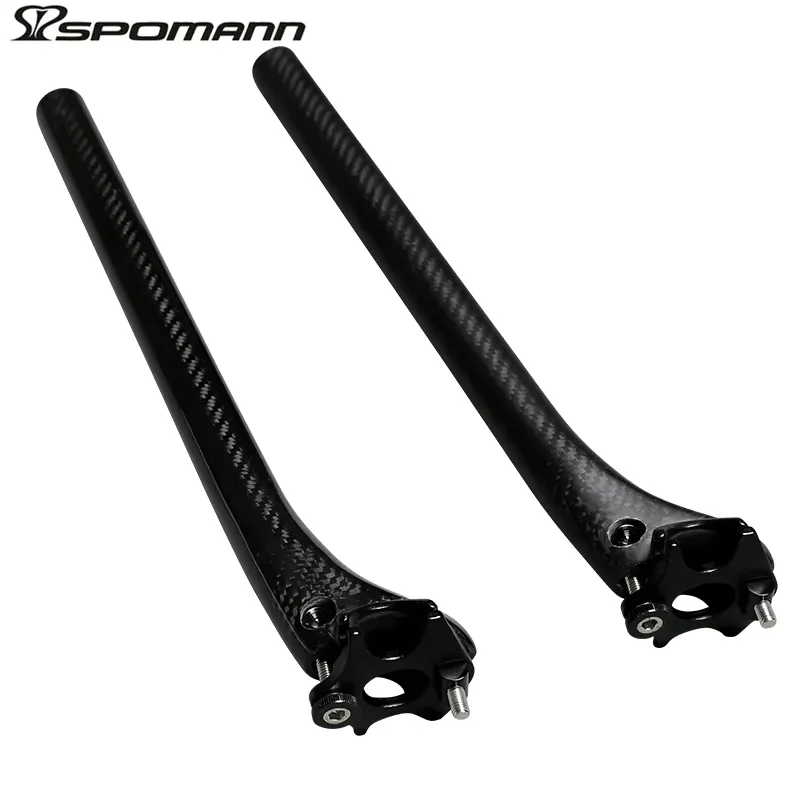 Mountain Bike Seatpost Road Bicycle Seat Lever MTB Fiber Carbon Tube 27.2 / 30.8 / 31.6 mm