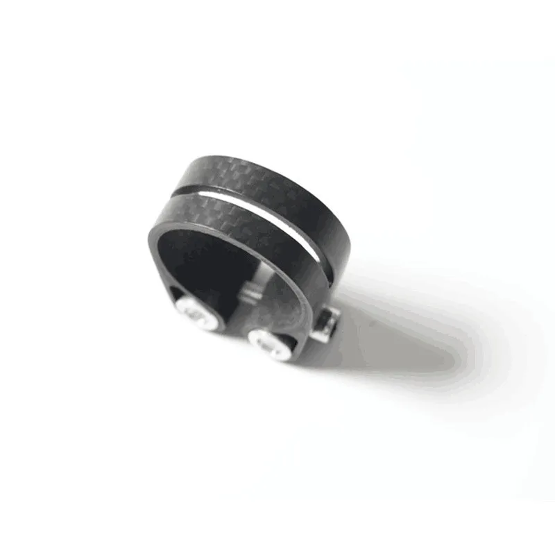 New Gloss 3K Full Carbon Fiber Seatpost Clamp for 31.6mm 27.2 30.8mm Bike Seat Post Clamp