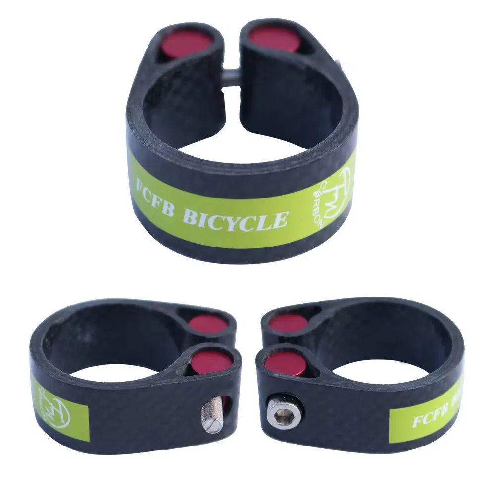 Wholesale Carbon Fiber 31.8 34.9mm BMX Road Bicycle Quick Seat Post Clamp