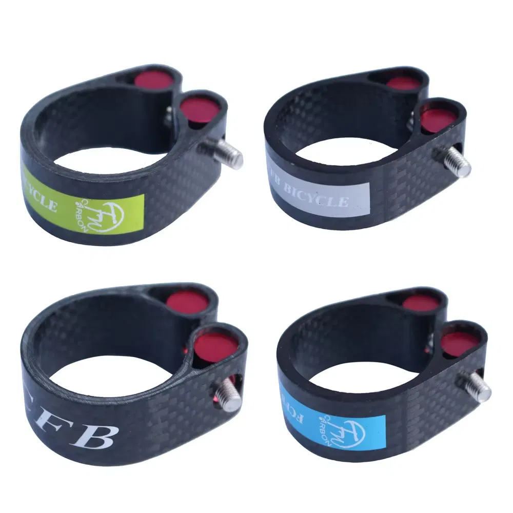 Wholesale Carbon Fiber 31.8 34.9mm BMX Road Bicycle Quick Seat Post Clamp